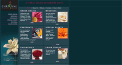 Desktop Screenshot of christinesflowers.co.uk